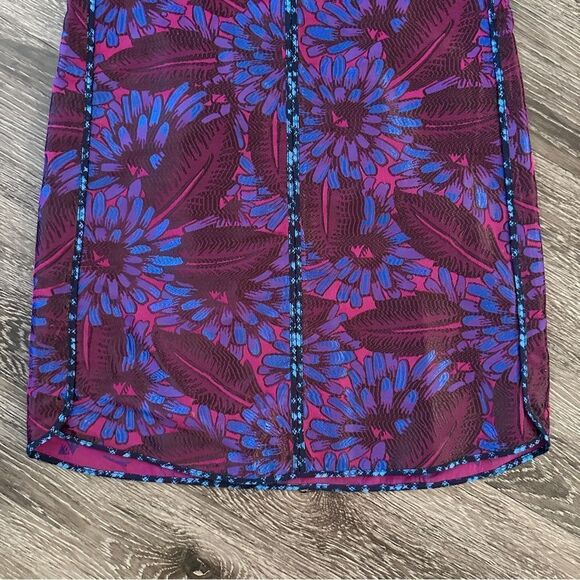 J. Crew Midnight Floral Jacquard Shift Dress Size 2 - Picture 2 of 8